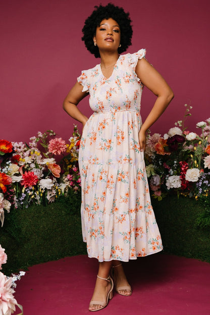 Baltic Born - Arla Smocked Maxi Dress