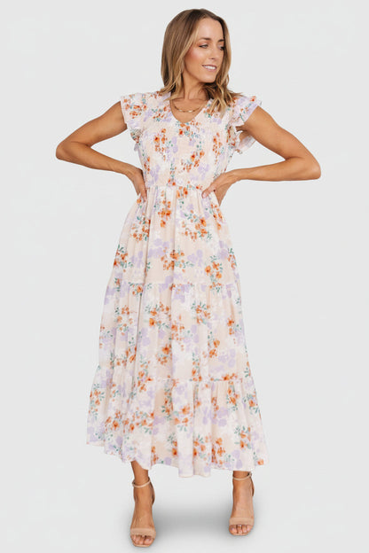 Baltic Born - Arla Smocked Maxi Dress