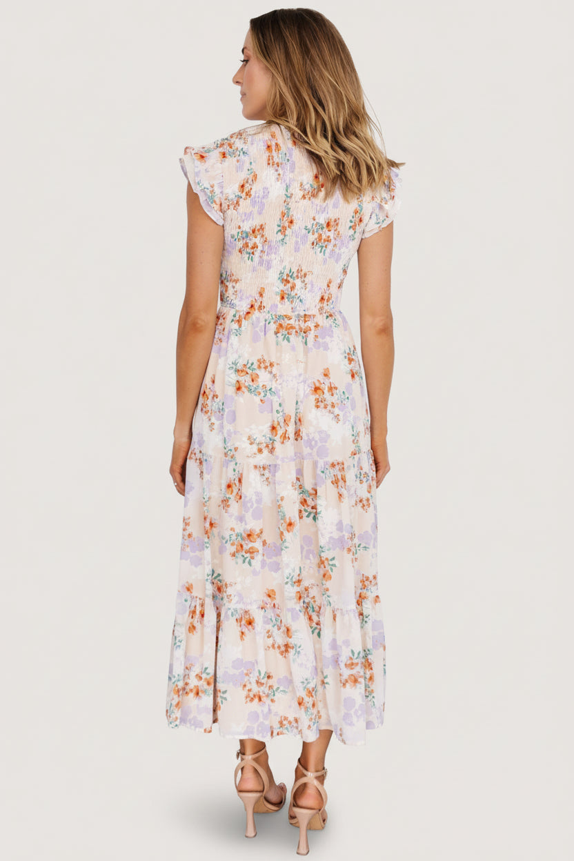 Baltic Born - Arla Smocked Maxi Dress
