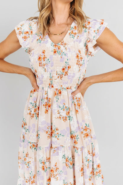 Baltic Born - Arla Smocked Maxi Dress