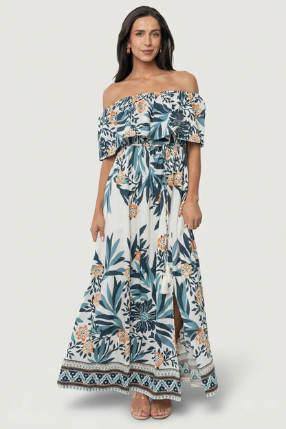 Baltic Born - Valentina Off Shoulder Maxi Dress