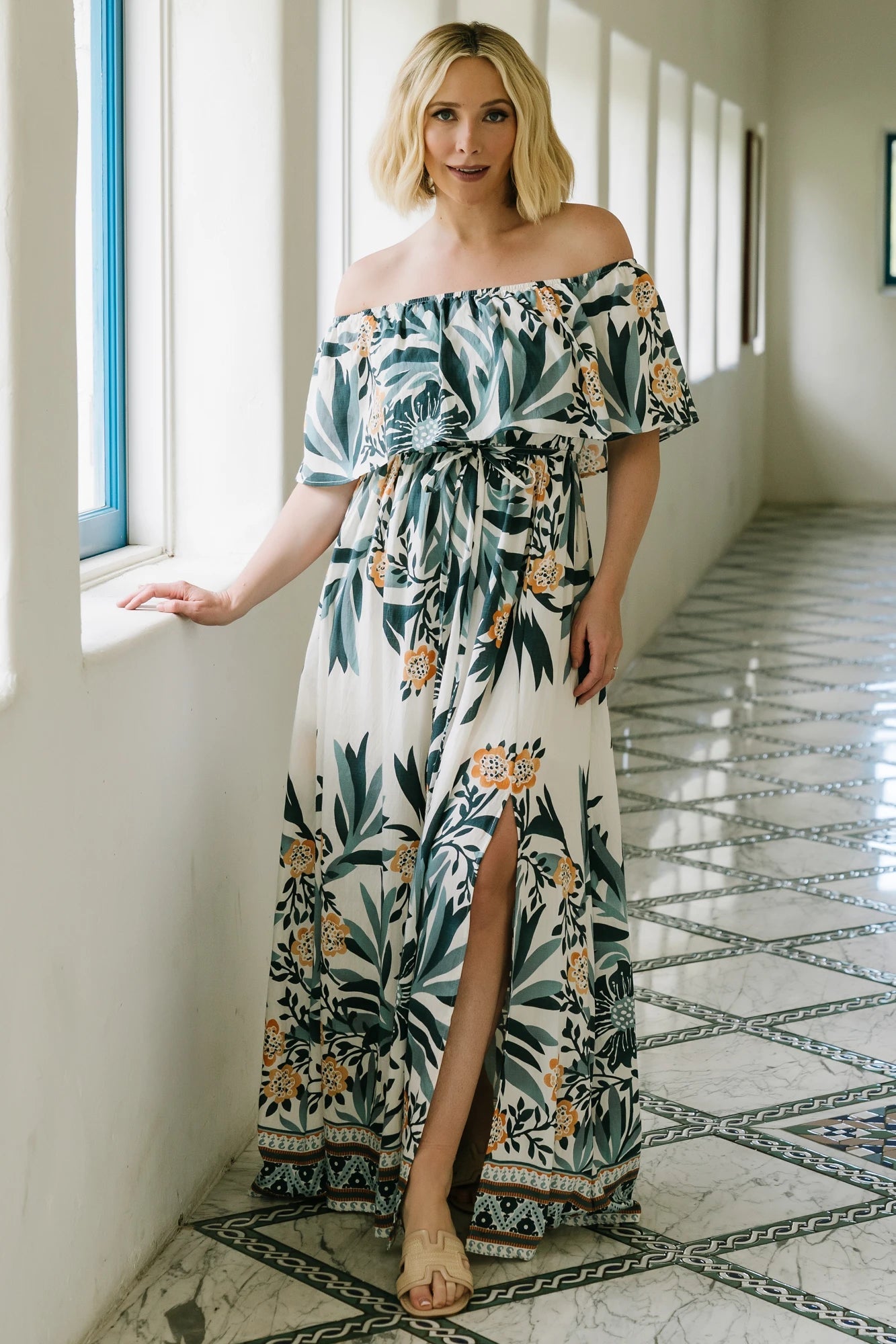 Baltic Born - Valentina Off Shoulder Maxi Dress