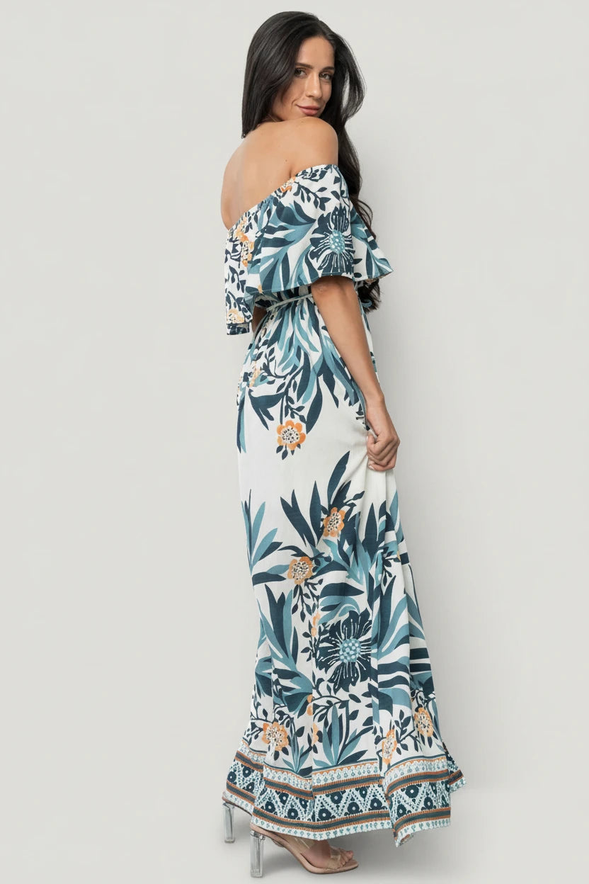Baltic Born - Valentina Off Shoulder Maxi Dress