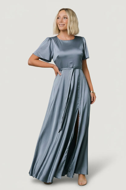 Baltic Born - Agnes Satin Maxi Dress