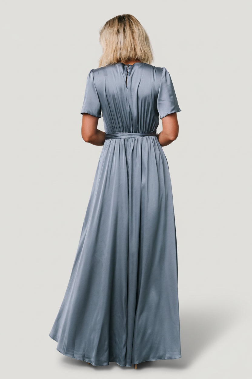 Baltic Born - Agnes Satin Maxi Dress