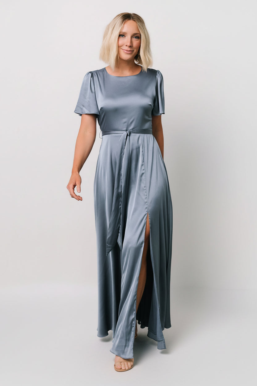 Baltic Born - Agnes Satin Maxi Dress