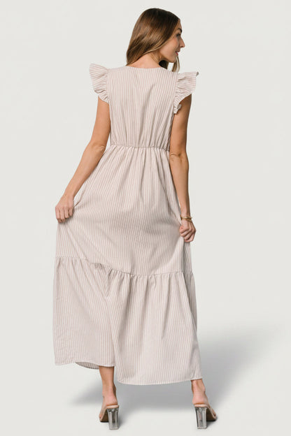 Baltic Born - Hettie Button Maxi Dress