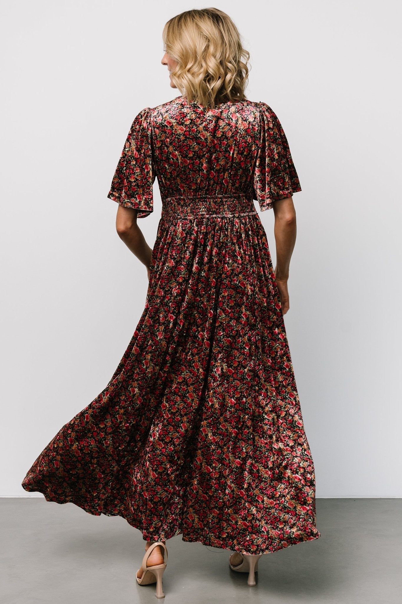 Baltic Born - Irina Velvet Maxi Dress