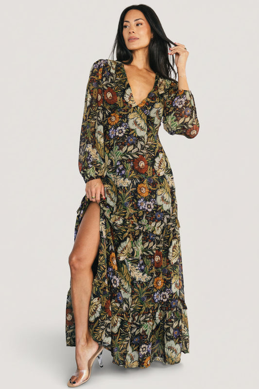 Baltic Born - Bowman Deep V Maxi Dress