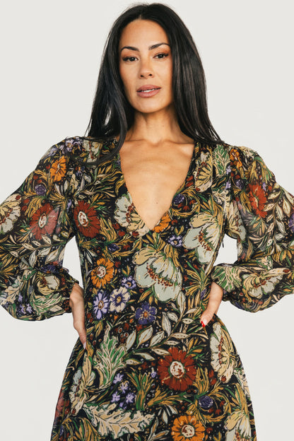 Baltic Born - Bowman Deep V Maxi Dress