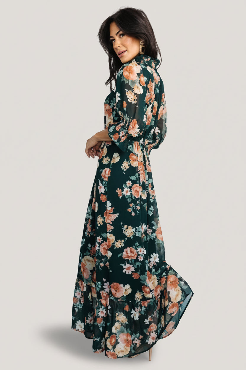 Baltic Born - Marie Mock Neck Maxi Dress
