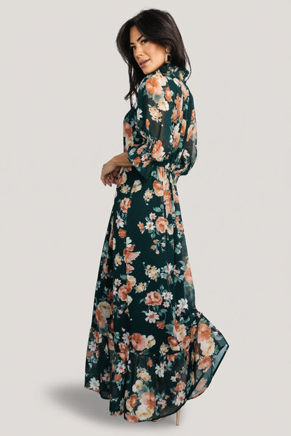 Baltic Born - Marie Mock Neck Maxi Dress