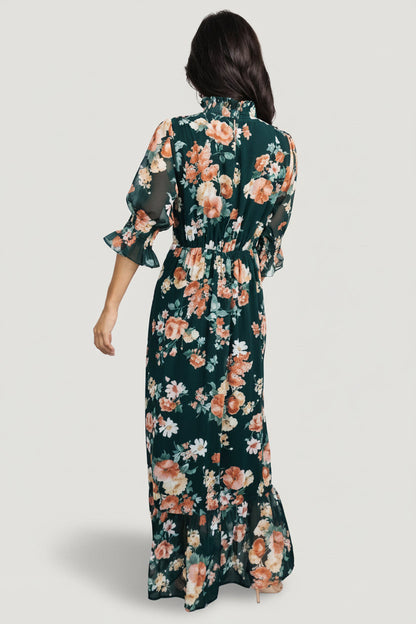 Baltic Born - Marie Mock Neck Maxi Dress
