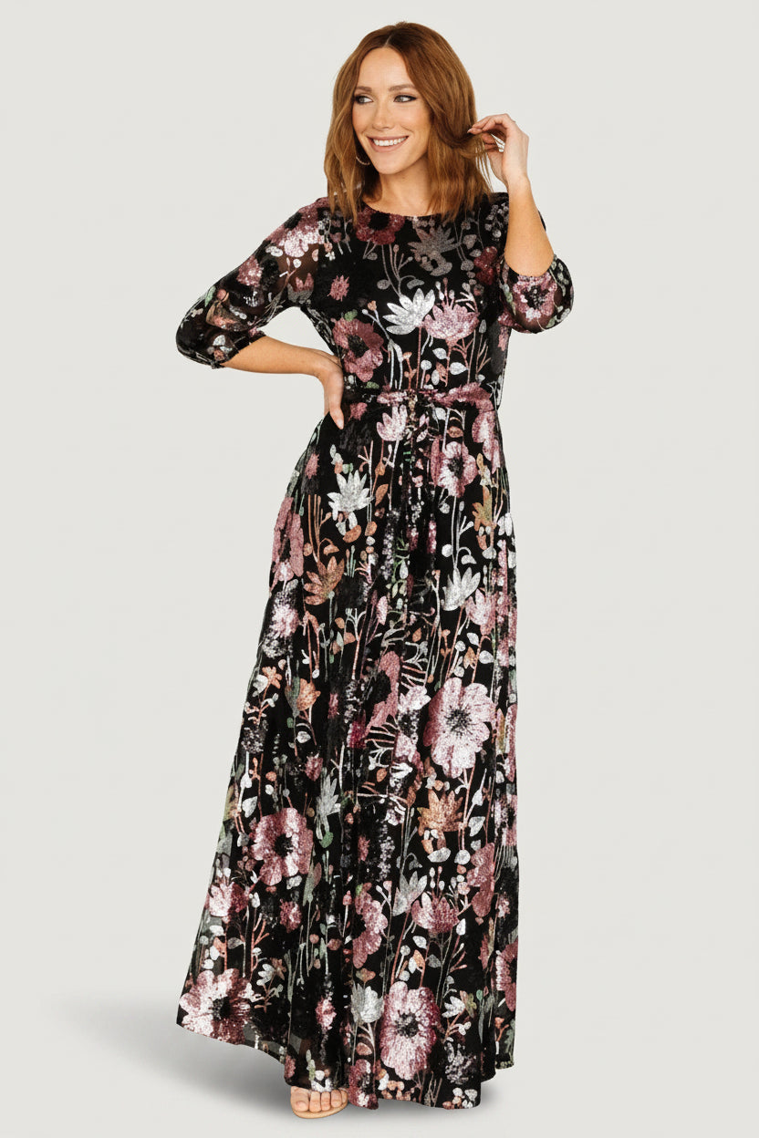 Baltic Born - Destiny Sequin Maxi Dress