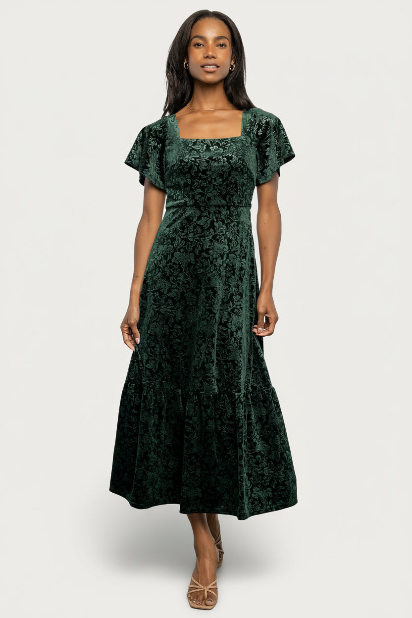 Baltic Born - Eirene Velvet Dress