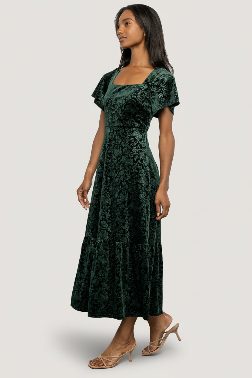 Baltic Born - Eirene Velvet Dress