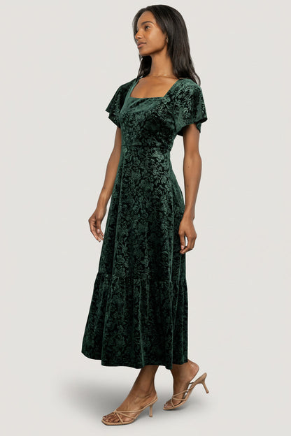 Baltic Born - Eirene Velvet Dress