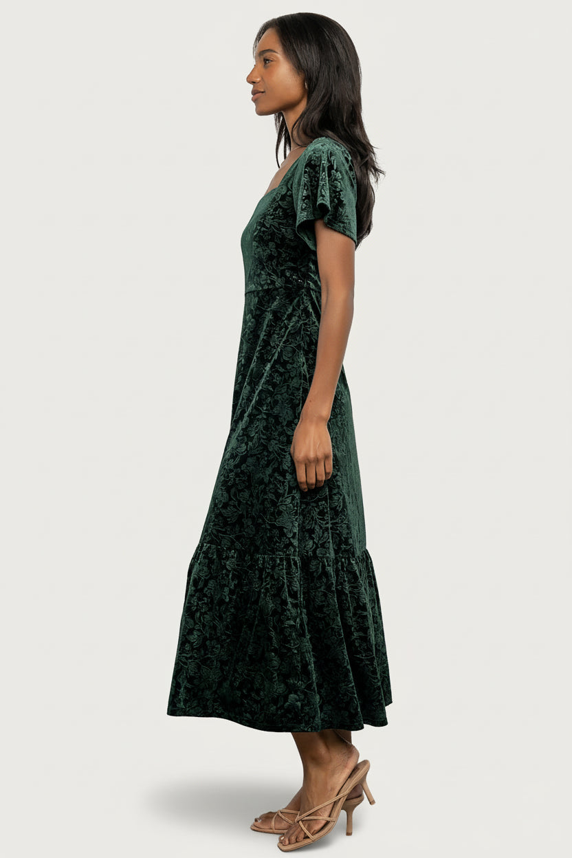 Baltic Born - Eirene Velvet Dress