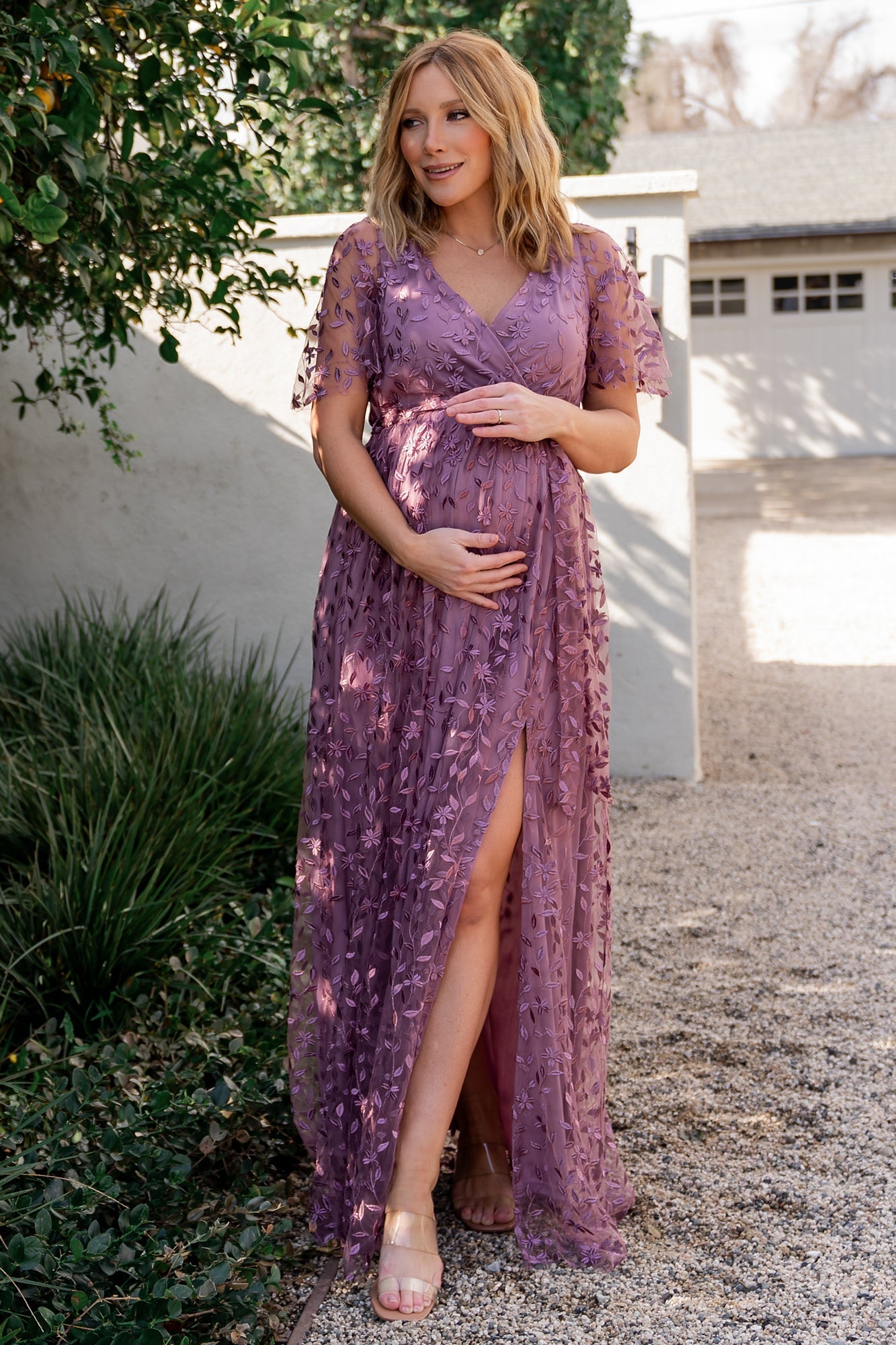Baltic Born - Marseille Embossed Maxi Dress