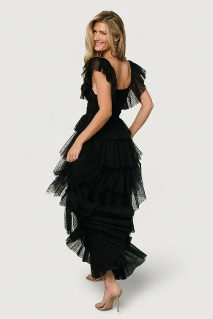 Baltic Born - Valora Swiss Dot Tulle Maxi Dress