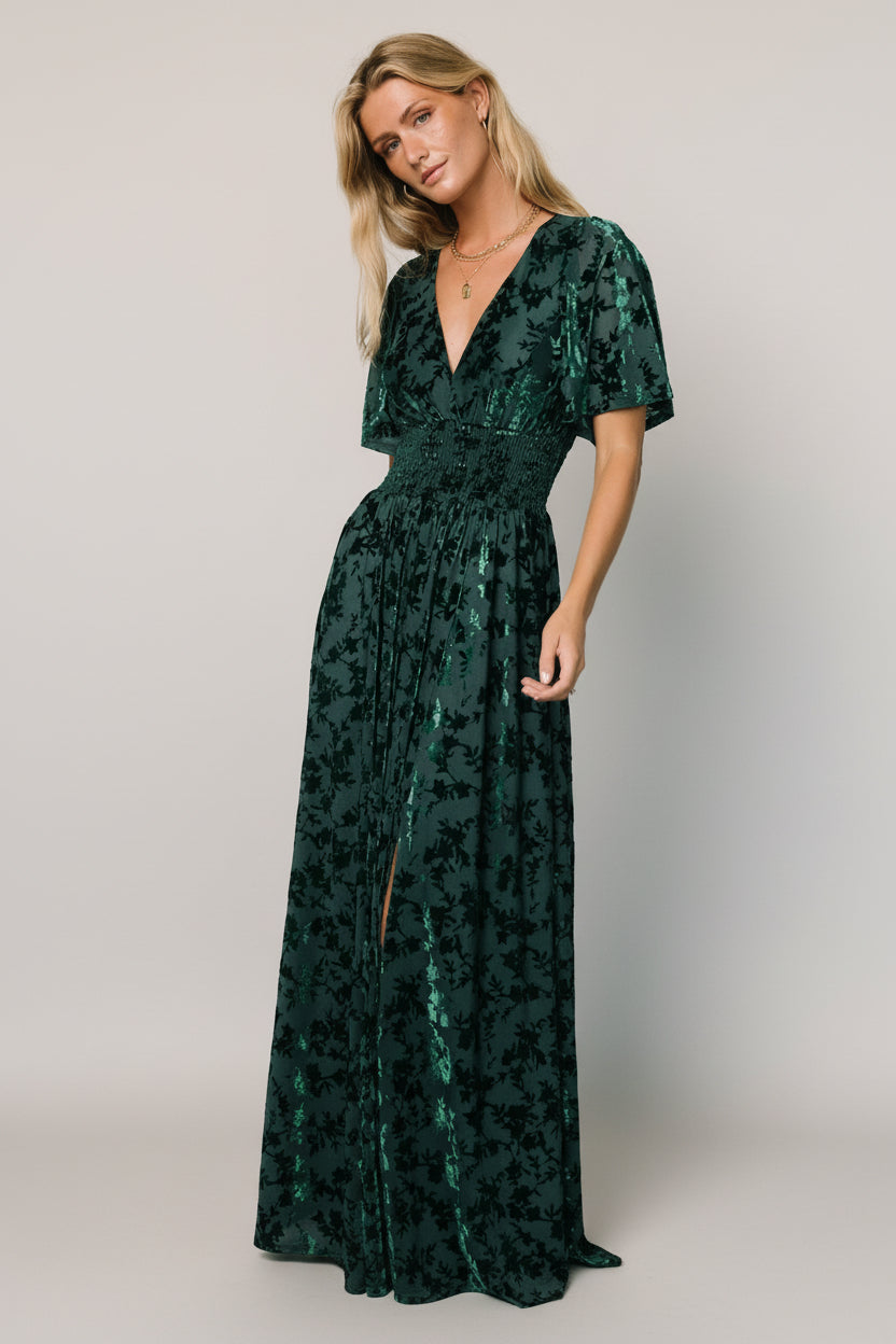 Baltic Born - Veronica Velvet Maxi Dress