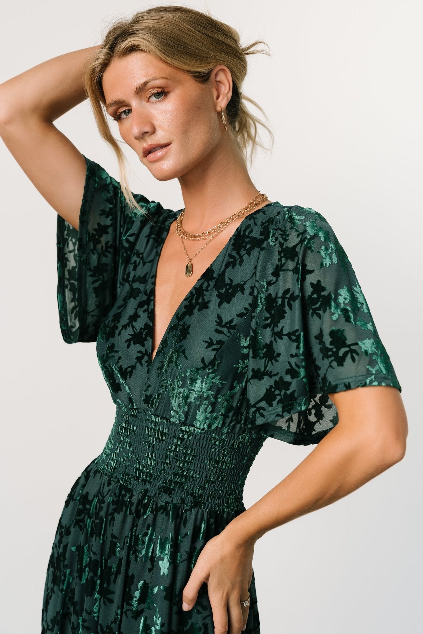 Baltic Born - Veronica Velvet Maxi Dress