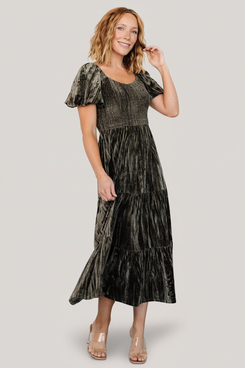Baltic Born - Colleen Velvet Maxi Dress