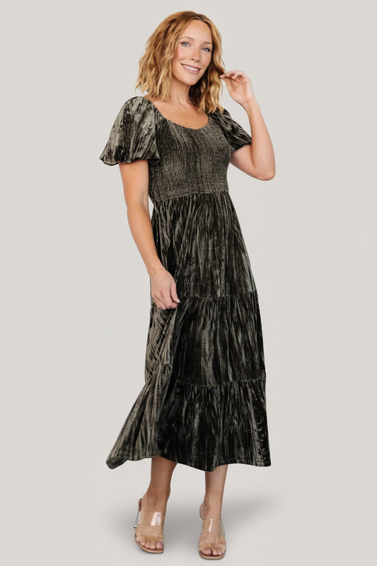 Baltic Born - Colleen Velvet Maxi Dress