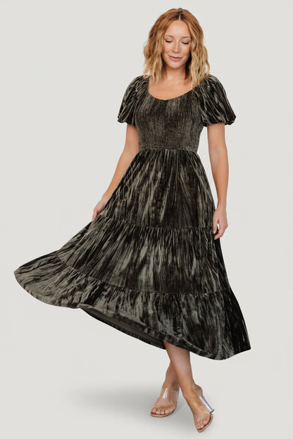 Baltic Born - Colleen Velvet Maxi Dress