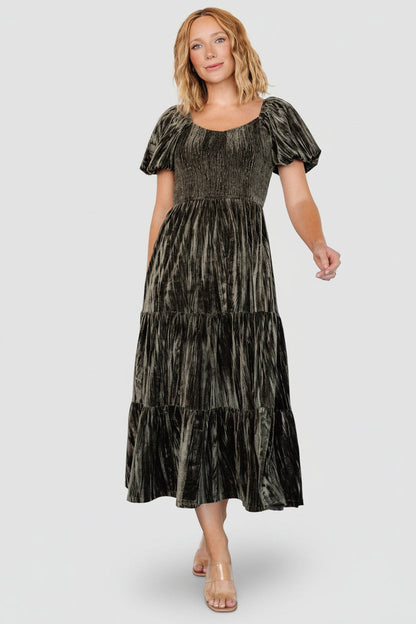 Baltic Born - Colleen Velvet Maxi Dress