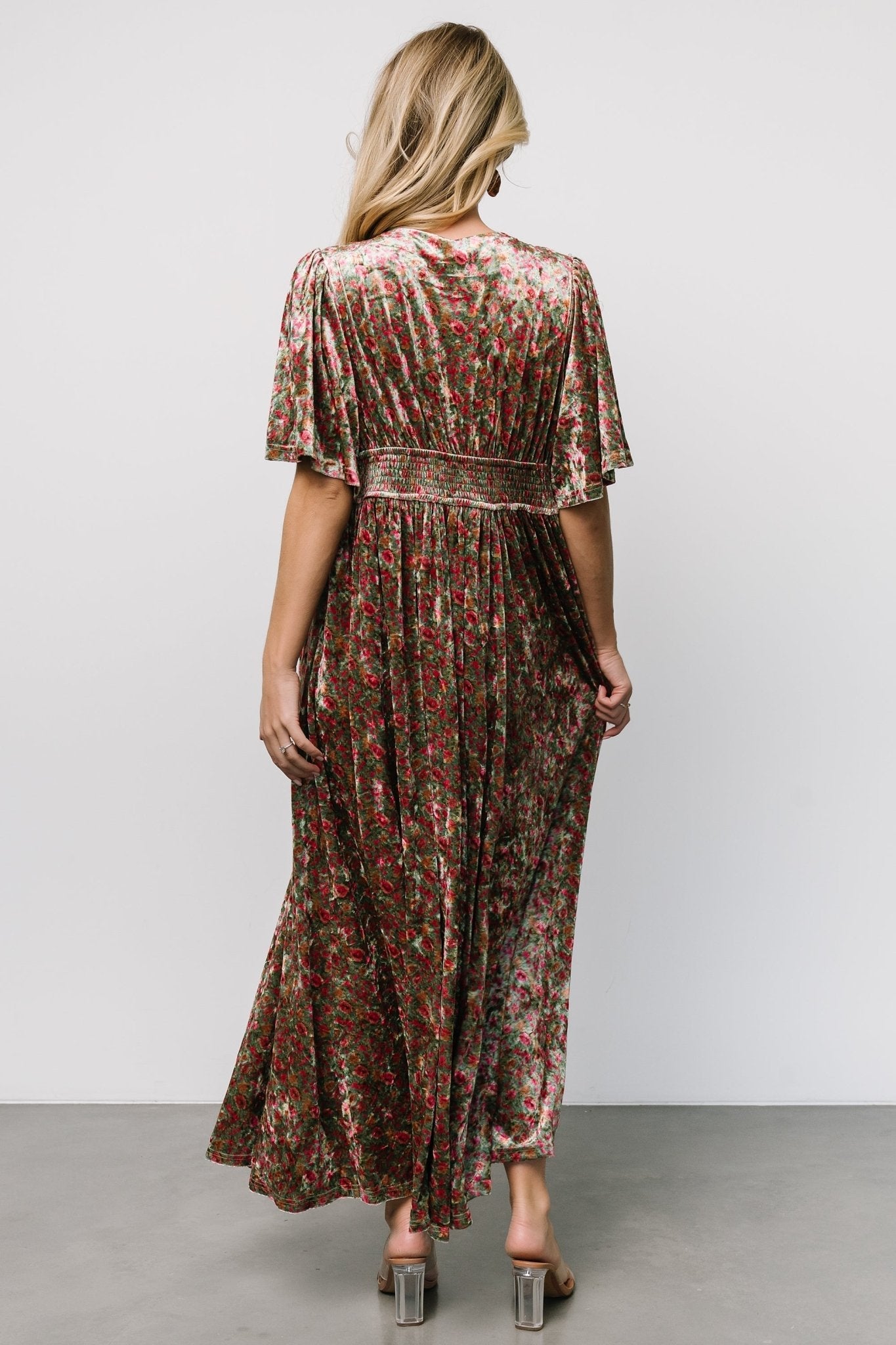 Baltic Born - Irina Velvet Maxi Dress