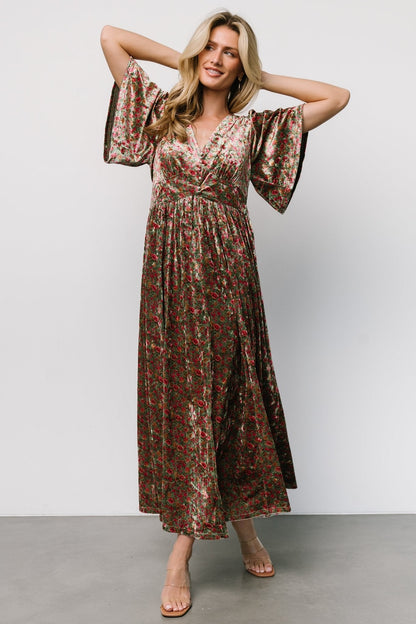 Baltic Born - Irina Velvet Maxi Dress