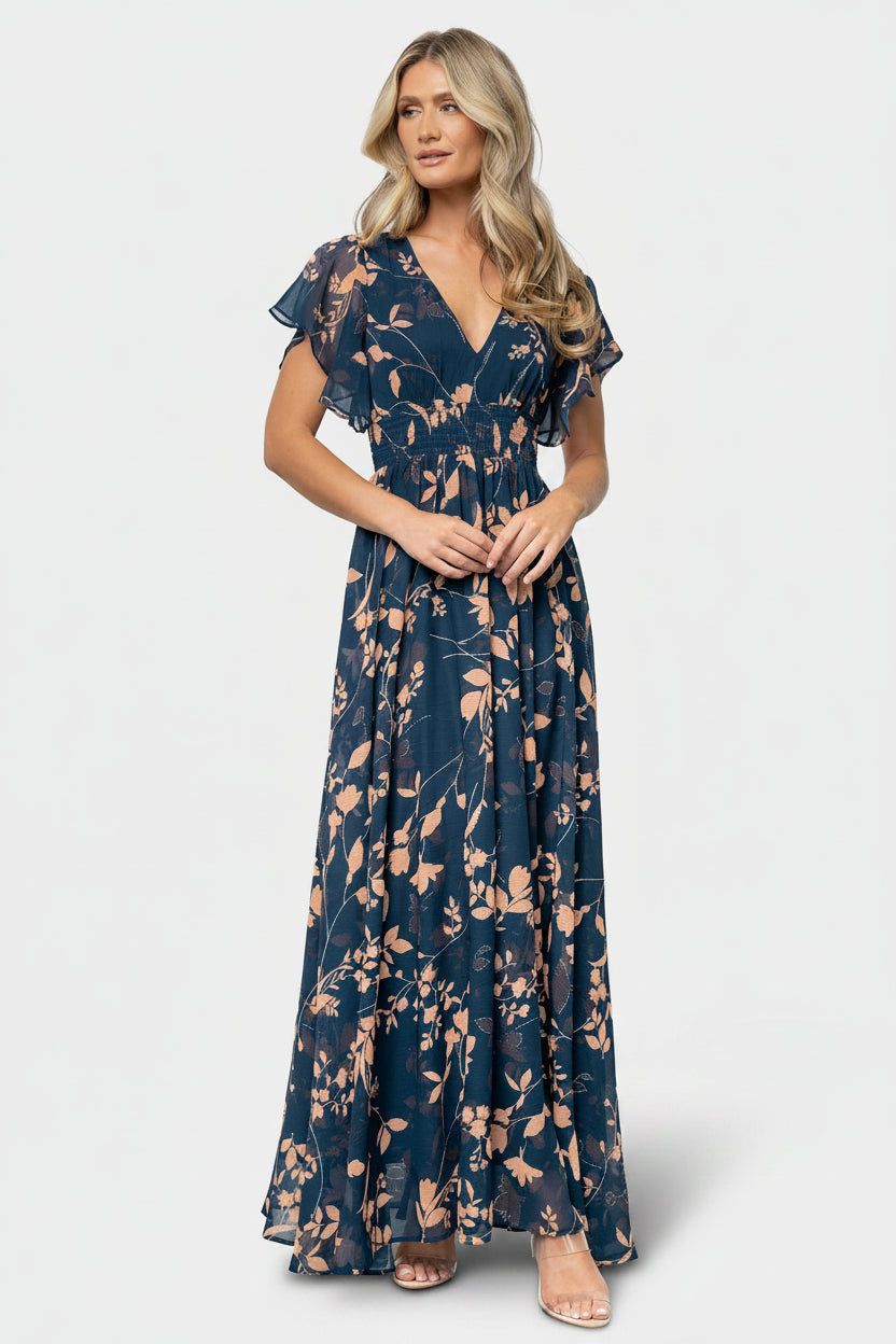 Baltic Born - Lynlee Metallic Maxi Dress