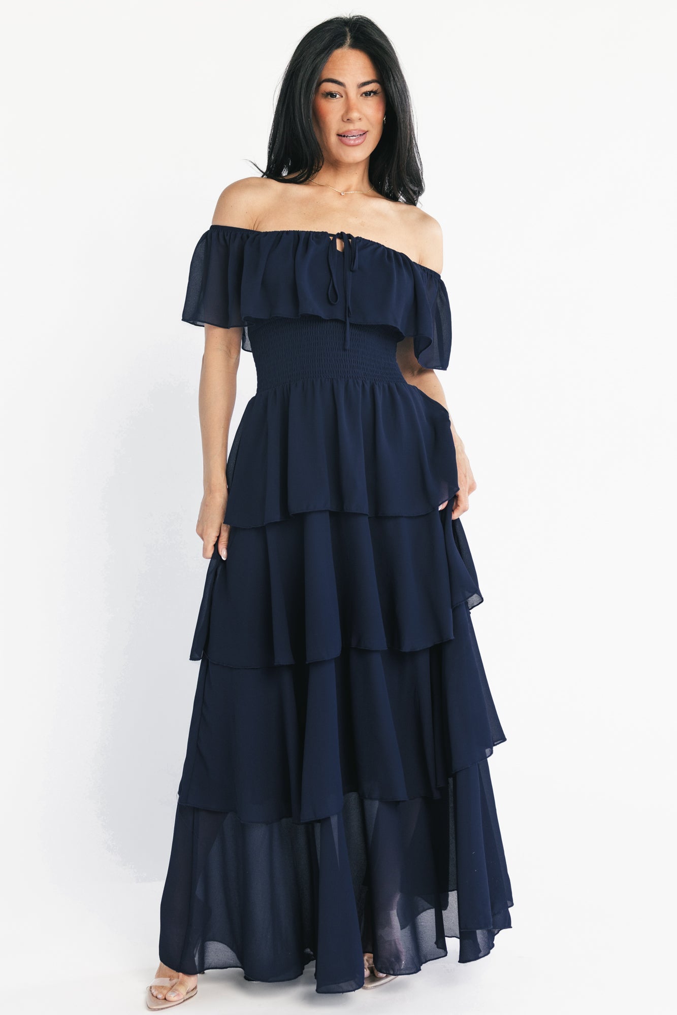 Baltic Born - Carina Off Shoulder Maxi Dress