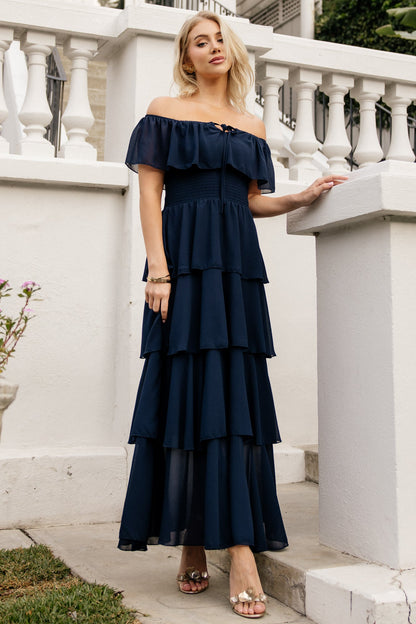 Baltic Born - Carina Off Shoulder Maxi Dress