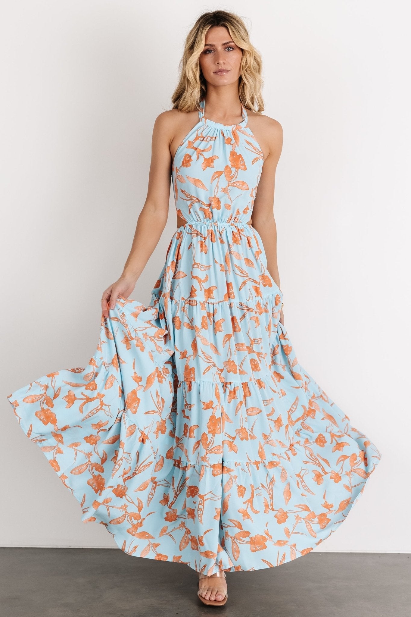 Baltic Born - Laie Back Tie Maxi Dress