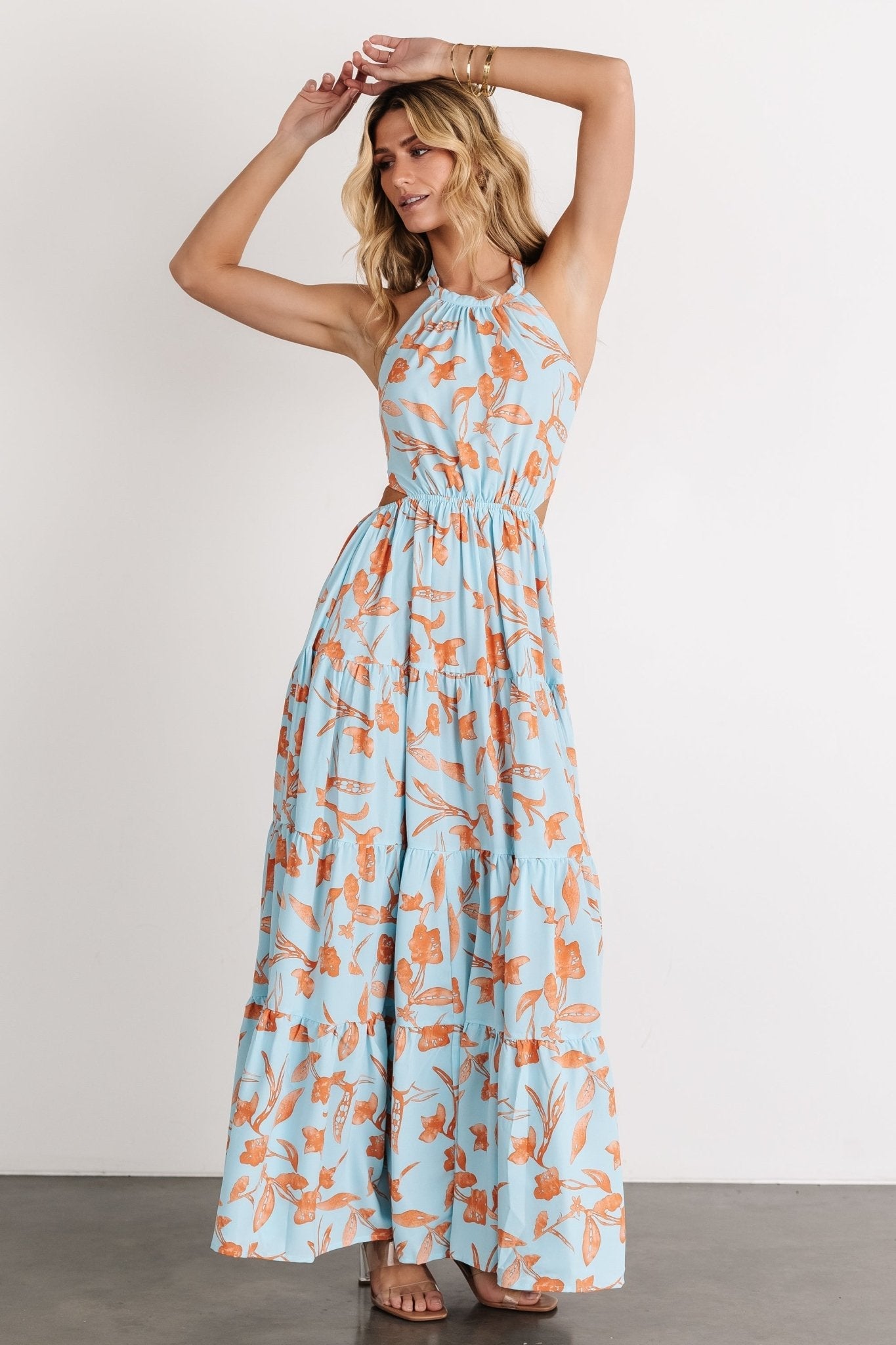 Baltic Born - Laie Back Tie Maxi Dress