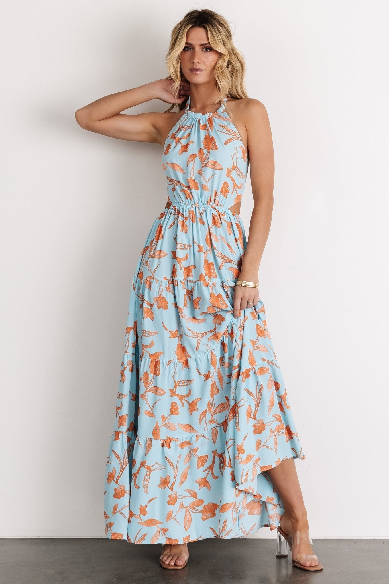 Baltic Born - Laie Back Tie Maxi Dress