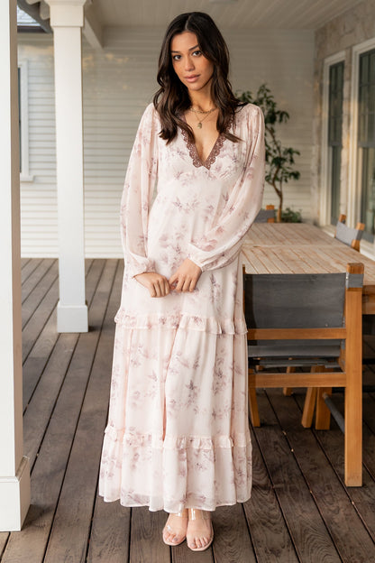 Baltic Born - Rumi Deep V Maxi Dress