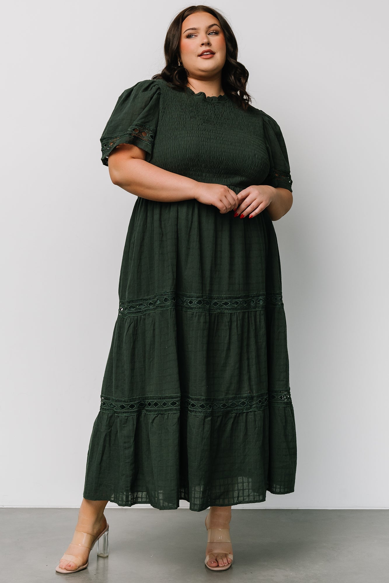 Baltic Born - Loveland Geo Lace Maxi Dress