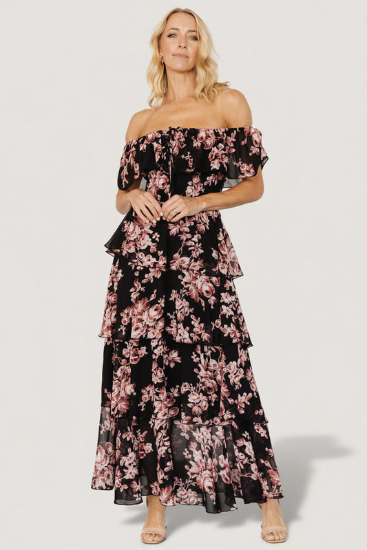 Baltic Born - Carina Off Shoulder Maxi Dress
