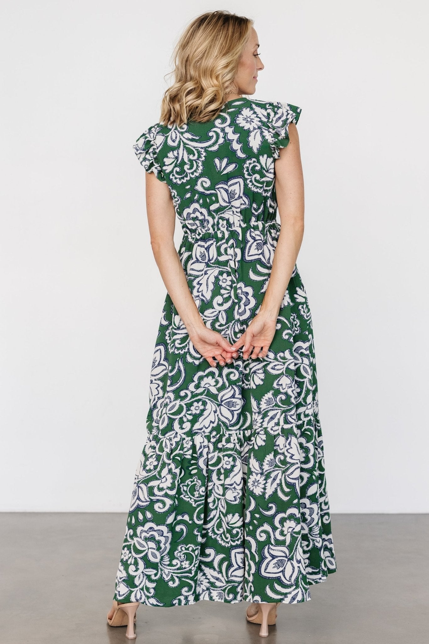 Baltic Born - Kaia Button Maxi Dress