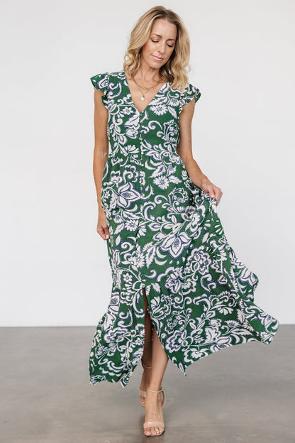 Baltic Born - Kaia Button Maxi Dress