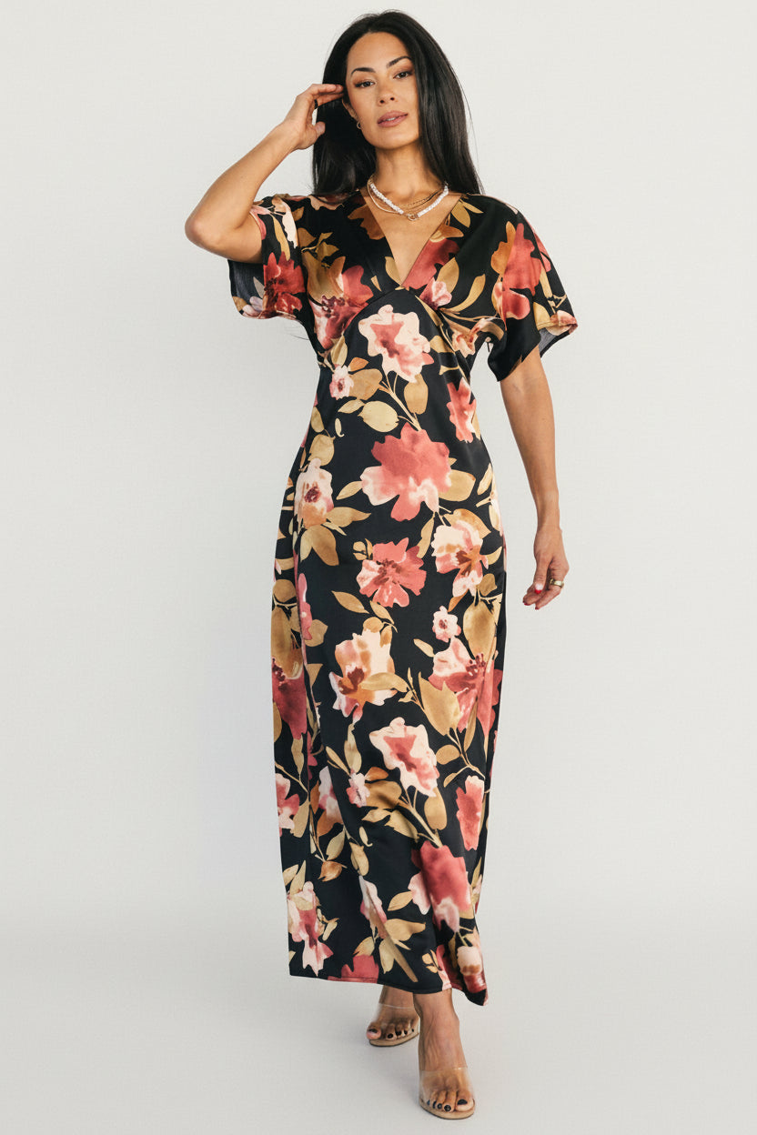 Baltic Born - Milana Satin Maxi Dress