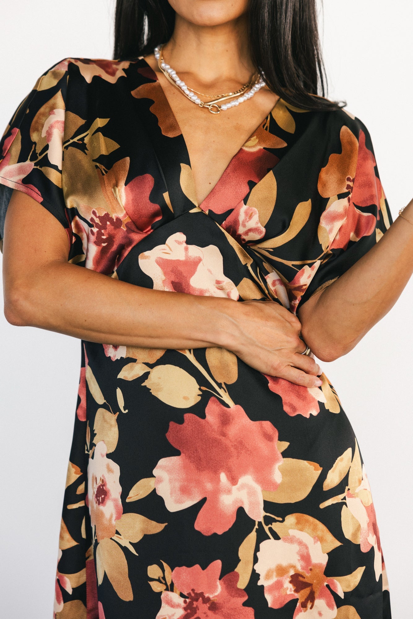 Baltic Born - Milana Satin Maxi Dress