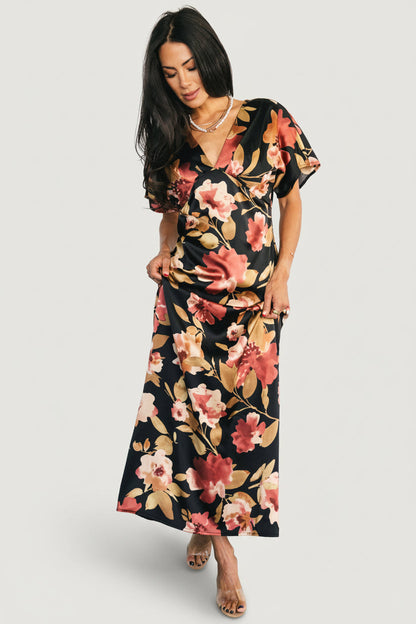 Baltic Born - Milana Satin Maxi Dress