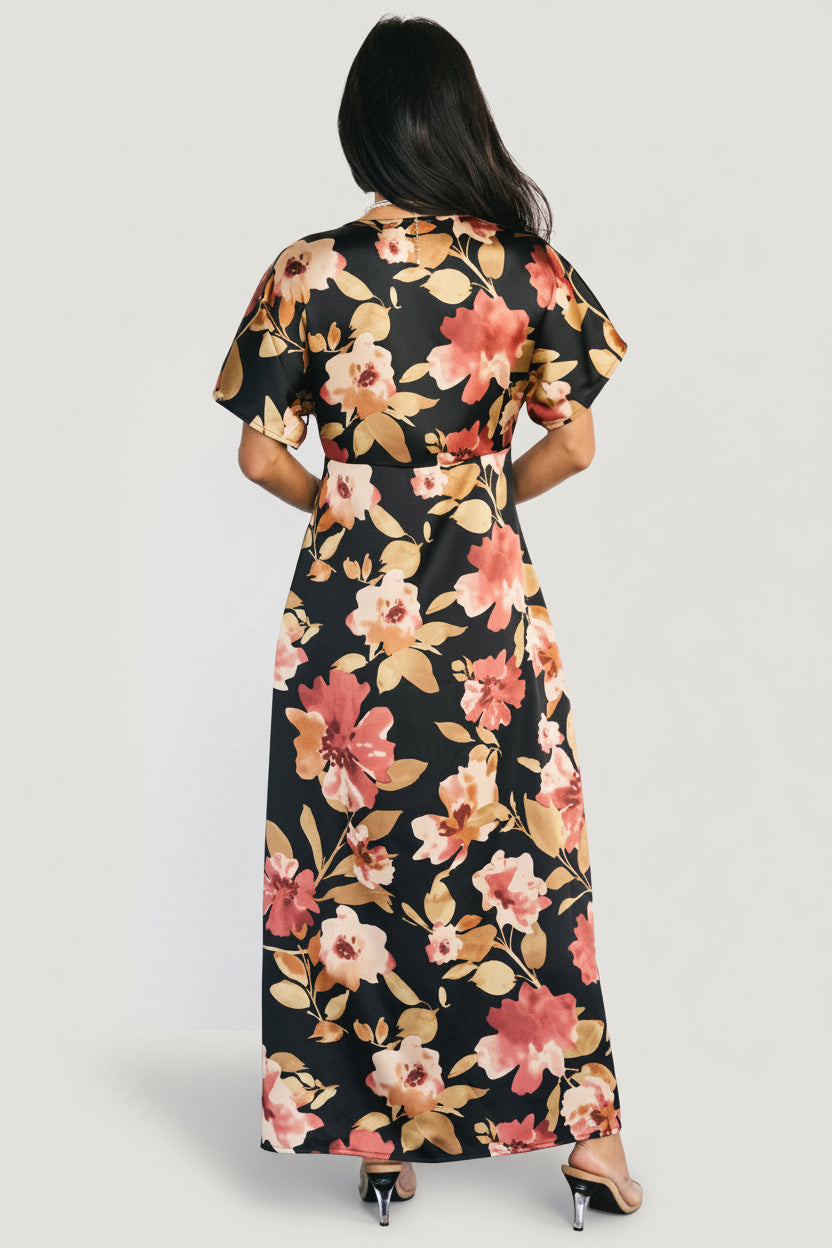 Baltic Born - Milana Satin Maxi Dress