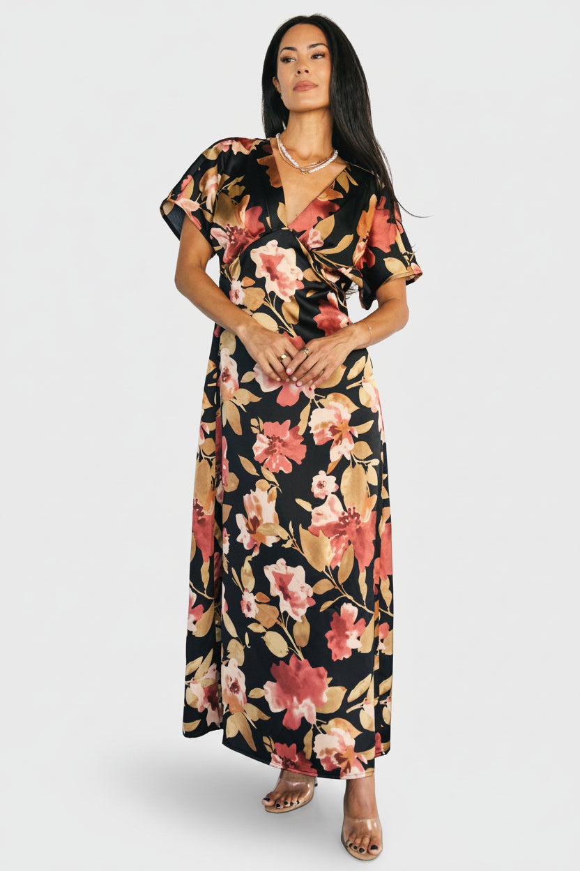Baltic Born - Milana Satin Maxi Dress