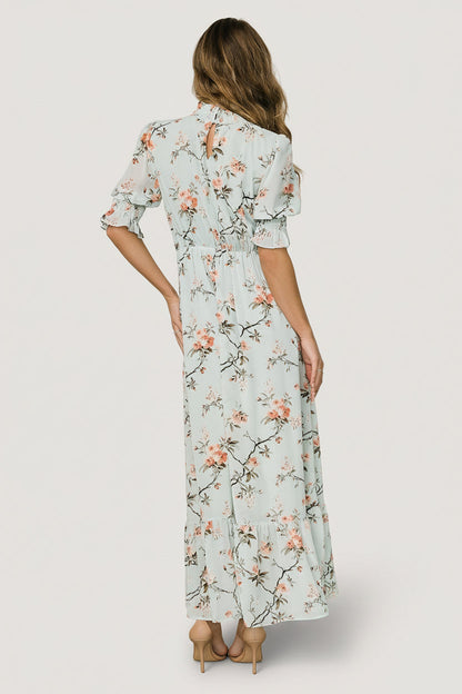 Baltic Born - Marie Mock Neck Maxi Dress