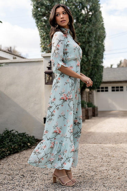 Baltic Born - Marie Mock Neck Maxi Dress
